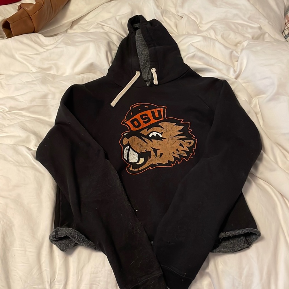 Black Oregon State University hoodie